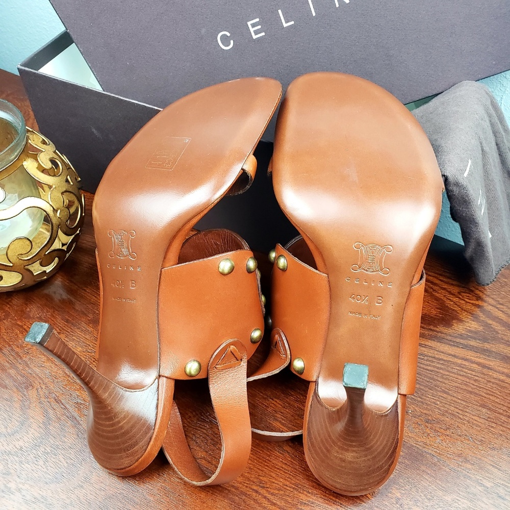 Celine Leather Heels - Picture 2 of 4